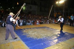 Minturno - Battitura del grano Minturno - Battitura del grano